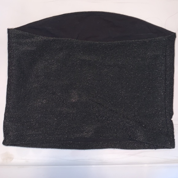 Wild Fable Black Sparkles Tube Top - Picture 2 of 3